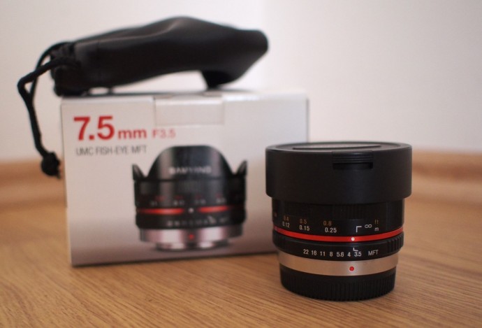  Samyang 7.5mm 1:3.5 UMC Fisheye M4/3