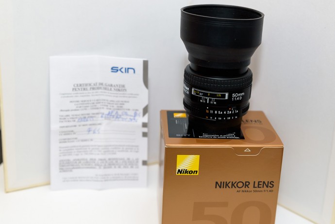  Nikon AF Nikkor 50mm f/1.4D