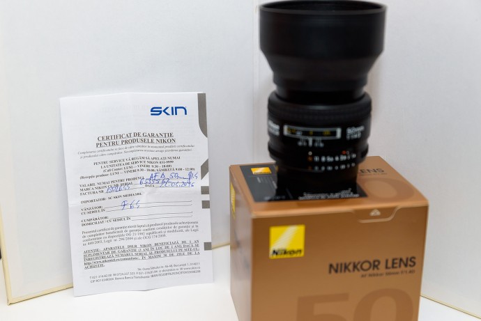  Nikon AF Nikkor 50mm f/1.4D