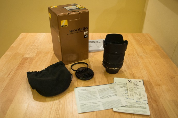  18-105mm f/3.5-5.6G ED VR