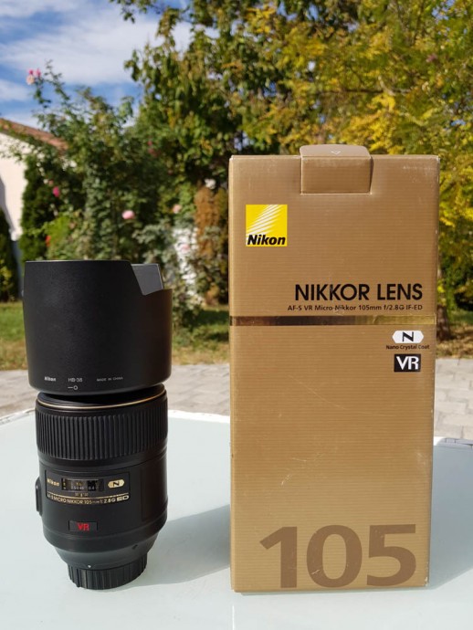  Vand Nikon 105mm f/2.8G AF-S VR II MICRO