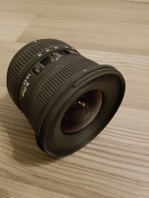  Sigma 10-20mm F4-5.6 EX DC HSM ultrawide montura NIKON