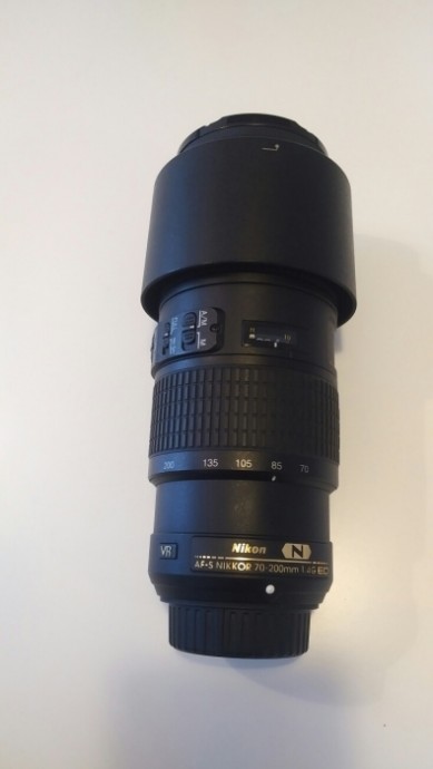  Nikon AF-S NIKKOR 70-200mm f/4G ED VR in garantie 