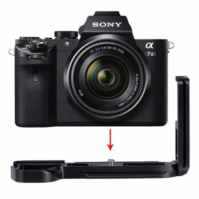  L-Plate Bracket pentru Sony Alpha A7II A7S2 A7R2