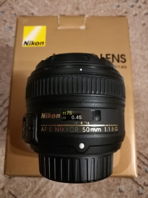  Nikon AF-S NIKKOR 50mm f/1.8G