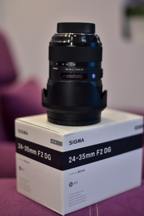  Sigma 24-35mm f/2 DG HSM ART - NIKON - Garantie + Sigma USB 