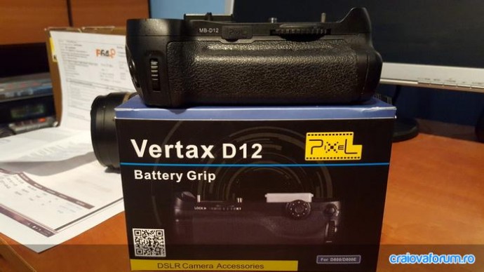  Vand grip Pixel Vertax pentru Nikon D800/810 aproape nou