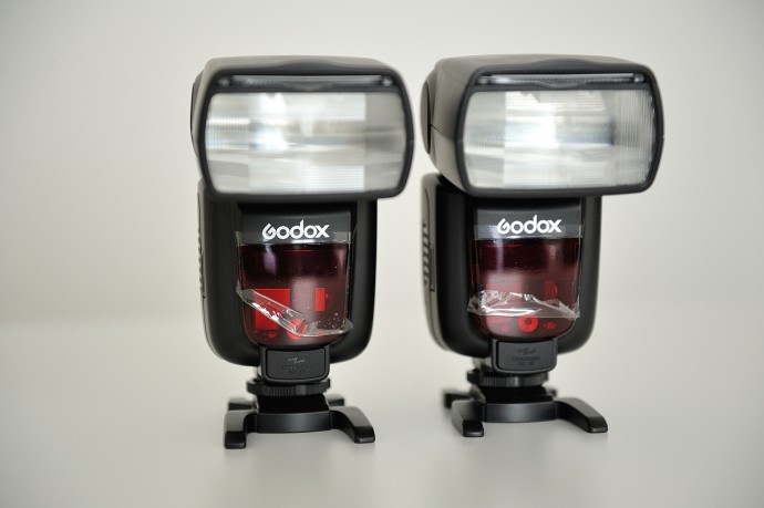  Transmittere radio Godox X1-T + flashuri Godox TT685N