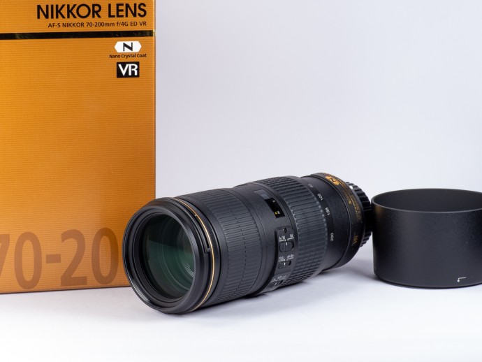   Nikon 70-200mm f/4G ED VR AF-S NIKKOR