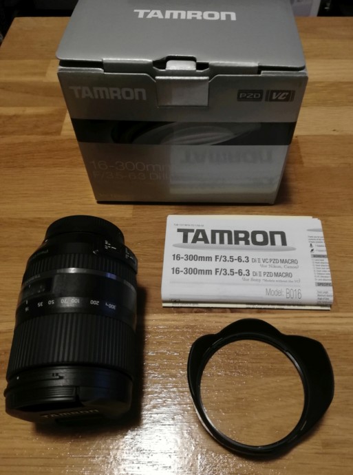  Tamron 16-300 F 3.5-6.3 Di II VC PZD Macro pentru Nikon Dx