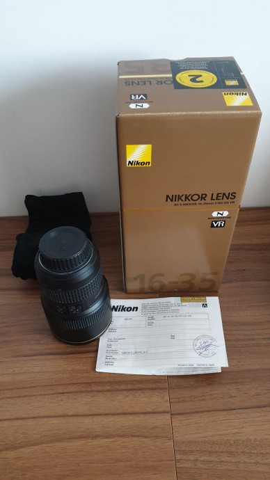  Obiectiv Nikon 16-35mm f4G ED VR