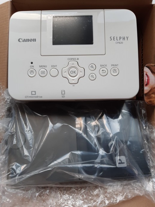  Canon SELPHY CP820(E) - nou