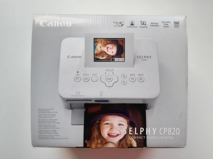  Canon SELPHY CP820(E) - nou