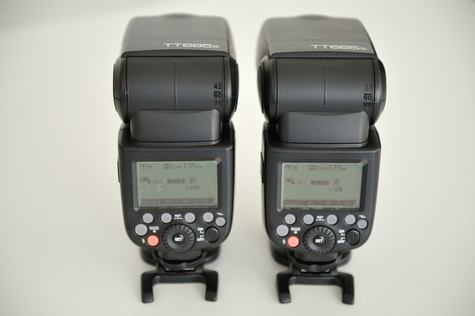  Transmittere radio Godox X1-T + flashuri Godox TT685N