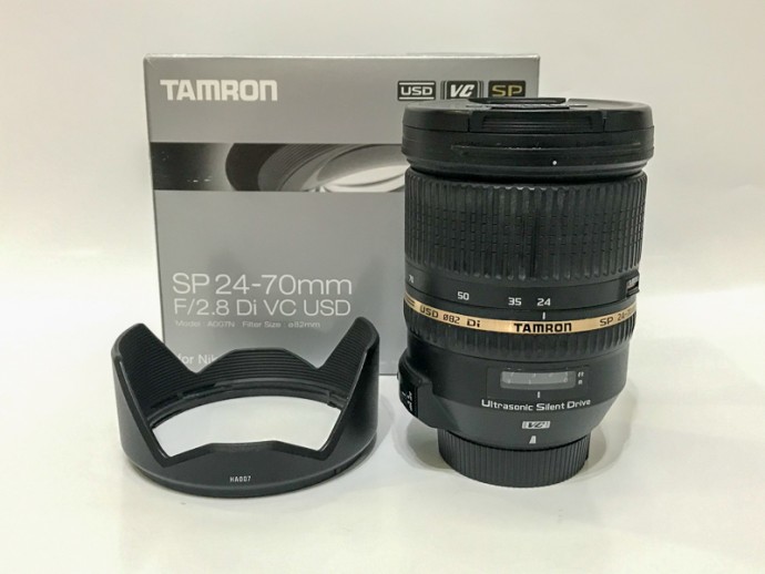  Tamron 24-70/2.8 VC 5-6000 de cadre