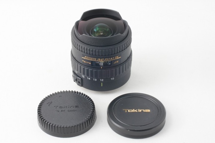  Tokina 10-17mm f/3.5-4.5 ATX DX fisheye -pentru Canon